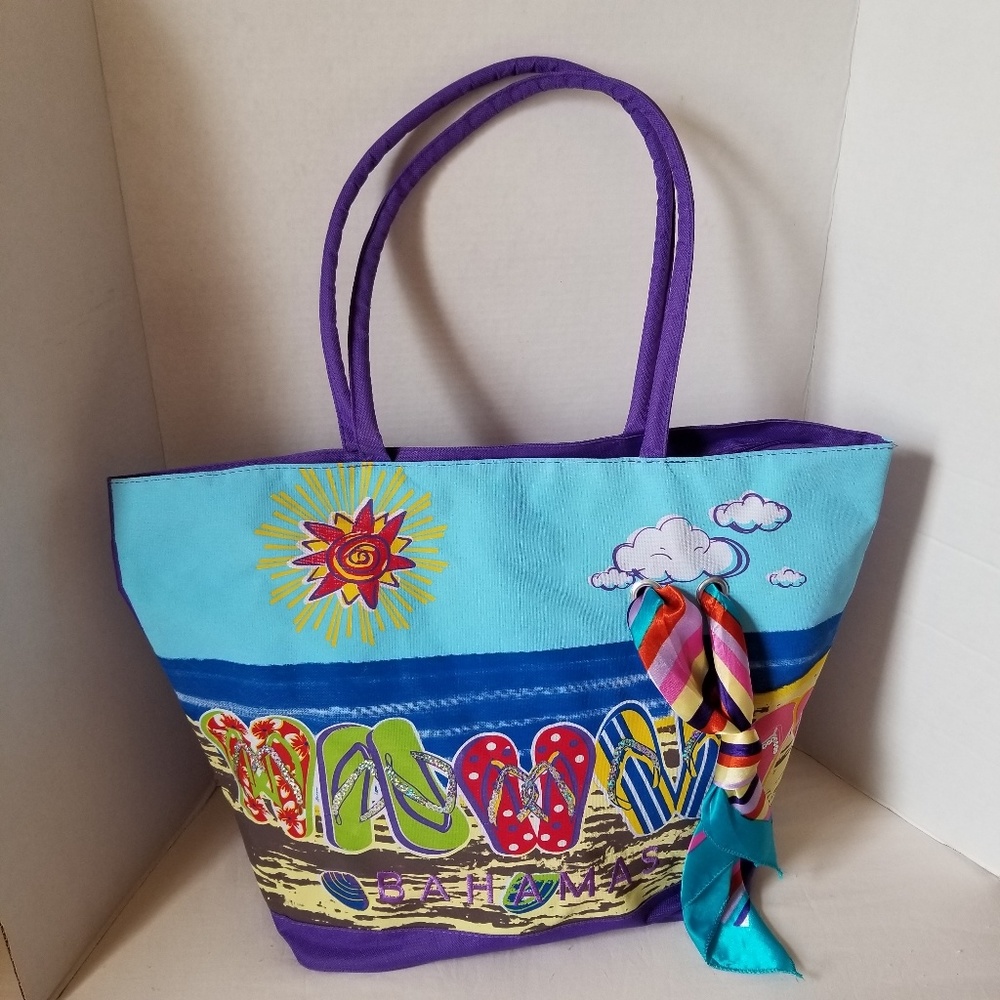 Colorful Large Beach Bag